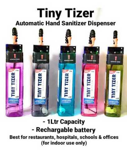 Automatic Hand Sanitizer Dispenser Capacity: 1 Liter/Day