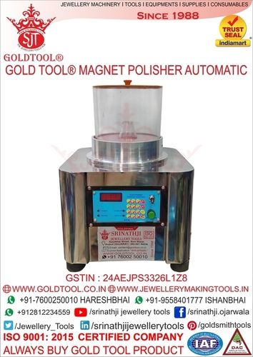 Gold Tool Magnet Polishing Machine 500 Grams