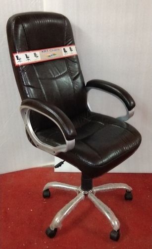 Black Rotating Office Boss Chairs