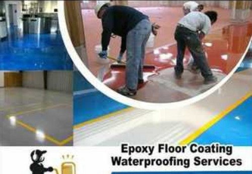 Epoxy Floor Coating Waterproofing Service By Tech Master Engineering Solution