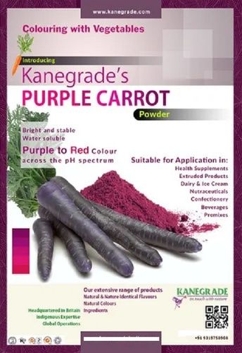 Purple Carrot Powder E163 Purity: Highly