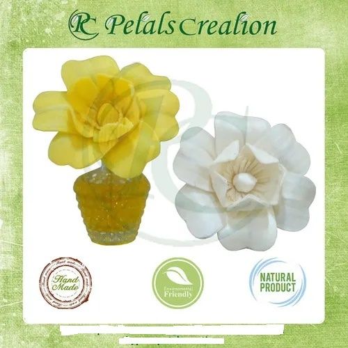 White Natural Sola Flower Diffuser