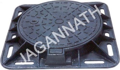 Square Solid Top Cast Iron Manhole Covers