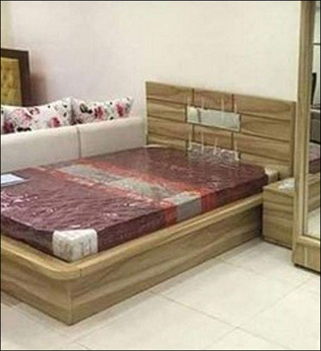 Wooden Bed With Box