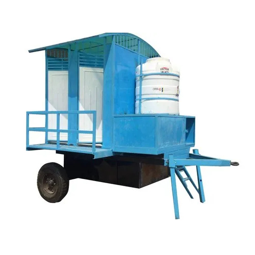 Frp Mobile Toilet Vans - Open Style: Inward/ Outward