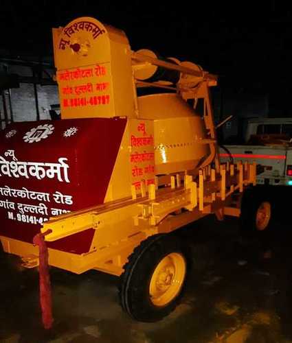 Semi Automatic Heavy Duty Concrete Mixer