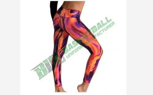 100% Polyester Sublimated Legging For Girls