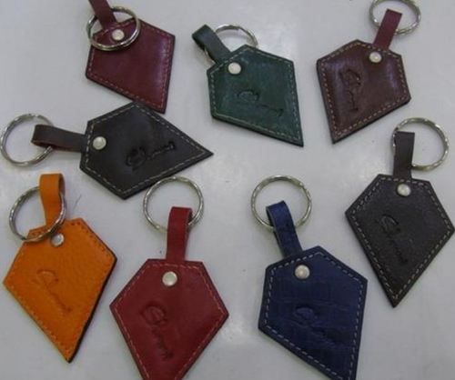 Customized Ass L Leather Keyrings