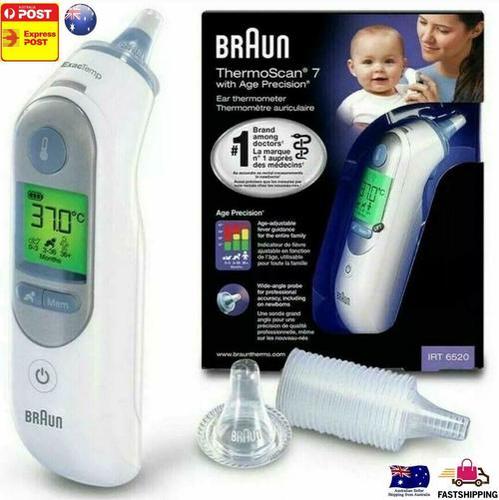 Electronic Braun Thermoscan 7 Irt6520 Professional Baby Digital