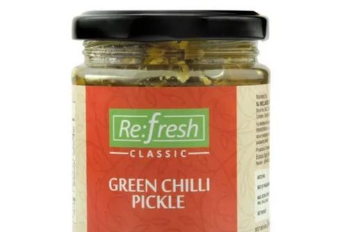 Healthy Refresh Classic Green Chilli Pickle