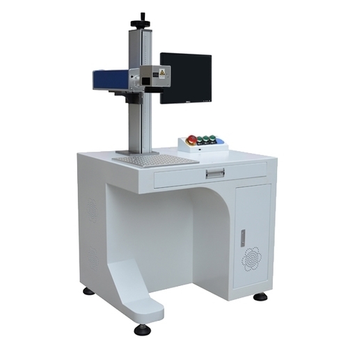 Semi Automatic Fiber Laser Marking Machine