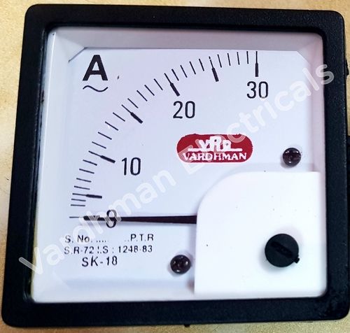 Black+White Industrial Analog Panel Meters