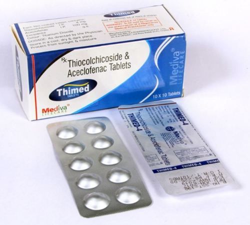 Thiocolchicoside And Aceclofenac Tablets General Medicines