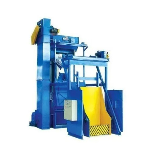 Automatic Tumblast Type Shot Blasting Machine - New Electric Model, Color Coated Finish, Fully Automatic Operation