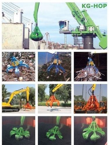 Hydraulic Orange Peel Grab For Excavator Tablets