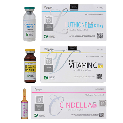Cindella 1200Mg Glutathione Injections With Square Seal - Dosage Form: Liquid