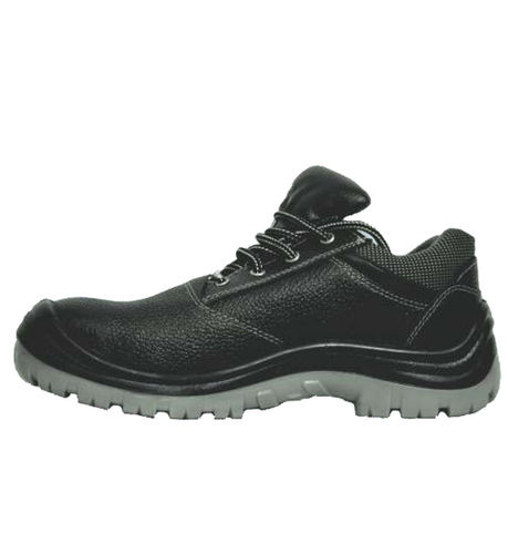 Velvet Full Grain Leather PU Sole Safety Shoes