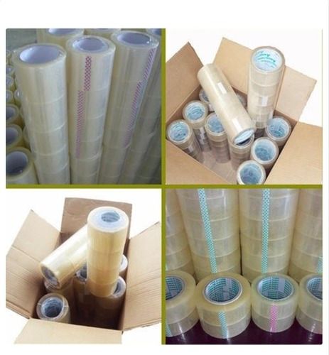 Transparent BOPP Adhesive Tape Roll