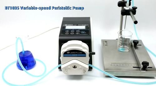 Variable Speed Peristaltic Pump Application: Laboratory Dispensing