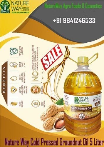Highly Effective Unrefined Groundnut Oil