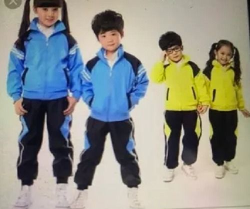 School Uniform Track Suits Collar Style: Spread