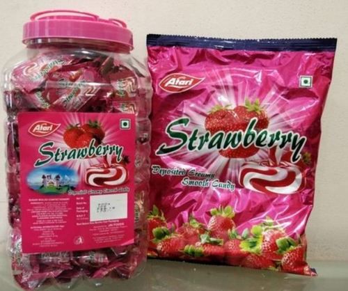 Atari Strawberry Flavor Candy Shelf Life: 9 Months