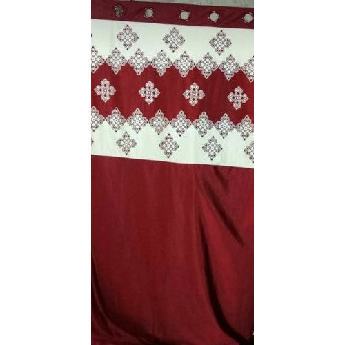 Brown Ready Made Designer Window Curtains