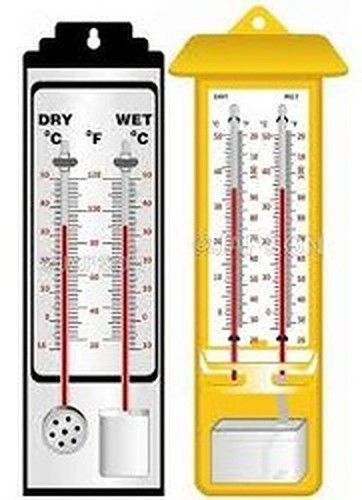 Wet And Dry Bulb Portable Hygrometer