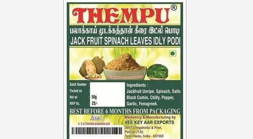 Mudakathan Leaves Jack Fruit Chutney Powder