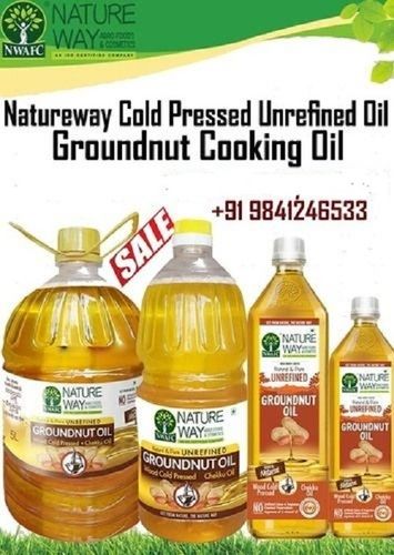 Pure Unrefined Cold Groundnut Oil