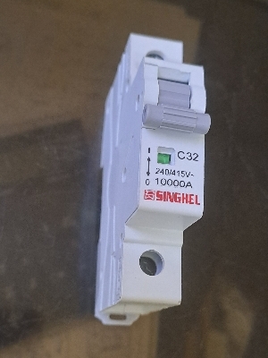 White Branded Miniature Circuit Breaker
