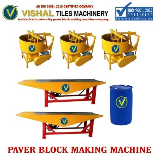 Paver Tiles Making Machine - New, Highly Durable Design | Long Functional Life, Easy to Operate, Optimum Performance