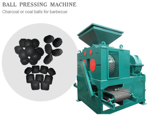 Green Electric Automatic Charcoal Briquette Making Machine