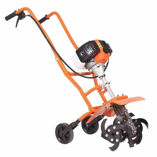 Agricultural Mini Power Tiller - Color: Orange