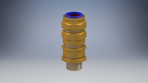 Brass Cable Glands “E1W” Type – Double Compression Glands