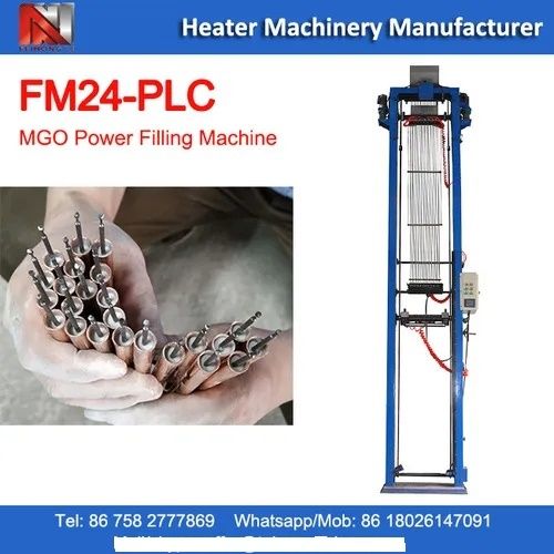 FM24-PLC MGO Powder Filling Machine For Tubular Heaters