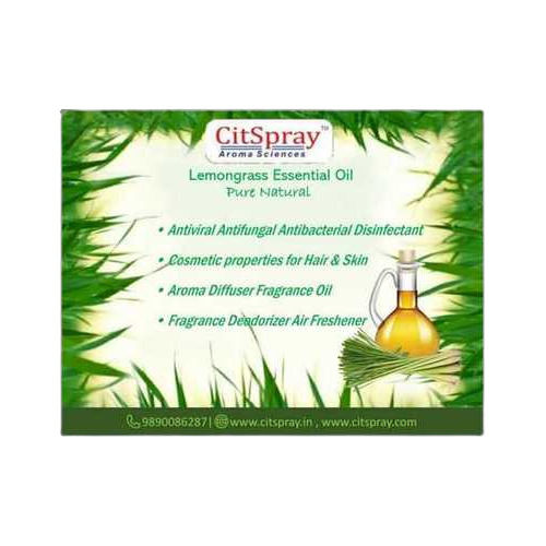 100% Natural Lemongrass Essential Oil