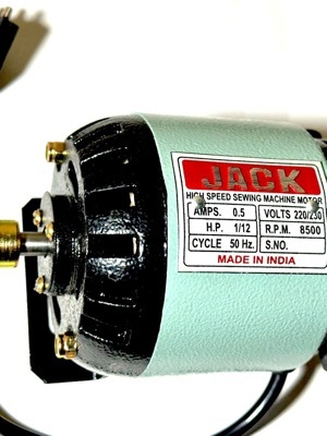 Red Black Electric Sewing Machine Motor