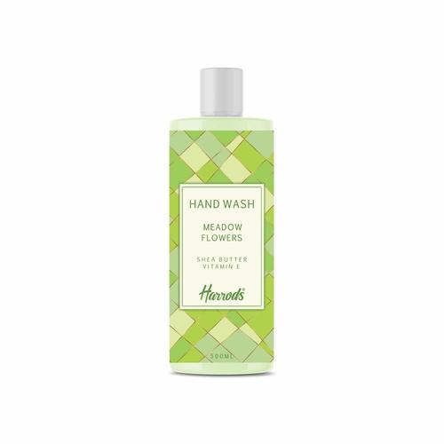 HARRODS Hand Wash Deep Detox Meadow flowers,Shea butter & Vitamin E Extracts Anti Bacterial Natural Hand Wash 500ML.