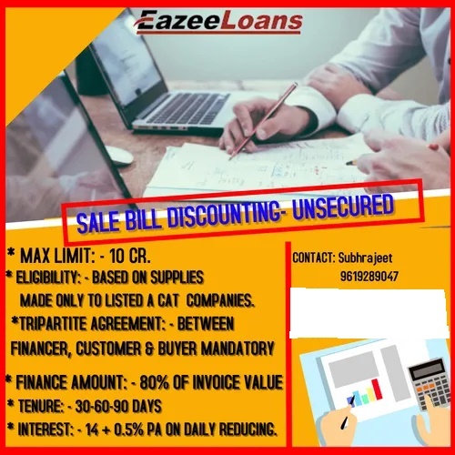 Sale Bill Discounting Services By Apex Finance & Marketing