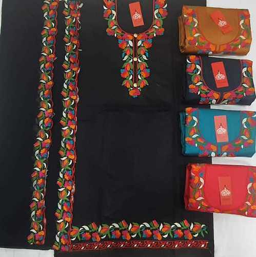 Fancy Unstitched Ladies Suit Decoration Material: Cloths