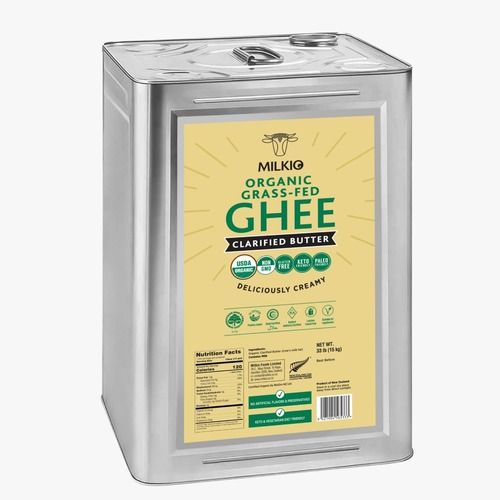 Organic Grass Fed Ghee 15KG