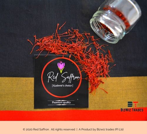 Natural Pure Kashmiri Saffron Grade: A++