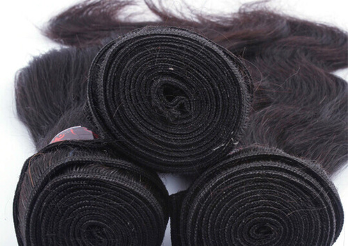 Natural Brown Indian Virgin Machine Weft Human Hair