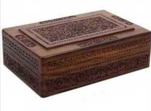 Rectangular Wooden Jwellery Box