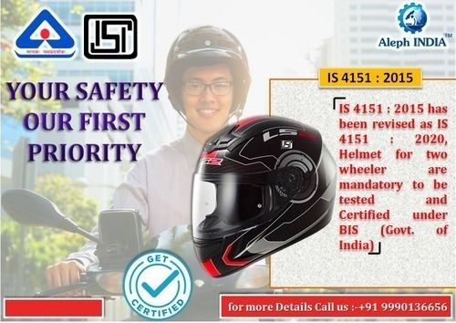 BIS Certification Service for Helmet