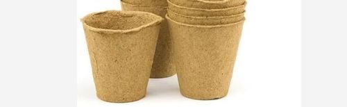 Brown Coconut Coir Pots