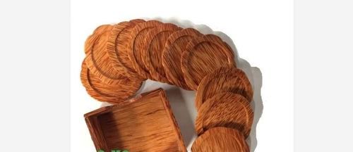 Natural Coconut Wood Coasters