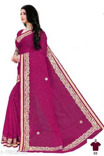 Pink Traditional Kota Cotton Sarees