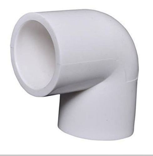 White Pvc Plastic Pipe Elbow